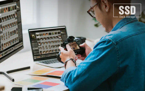 Sonnet Echo 20 Thunderbolt 4 SuperDock with NVME SSD installed Sonnet Echo 20 Thunderbolt 4 SuperDock with NVME SSD installed